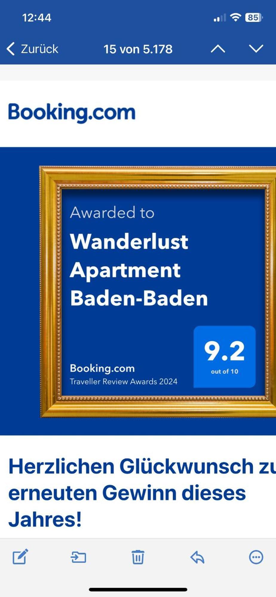 Wanderlust Apartment بادن بادن المظهر الخارجي الصورة